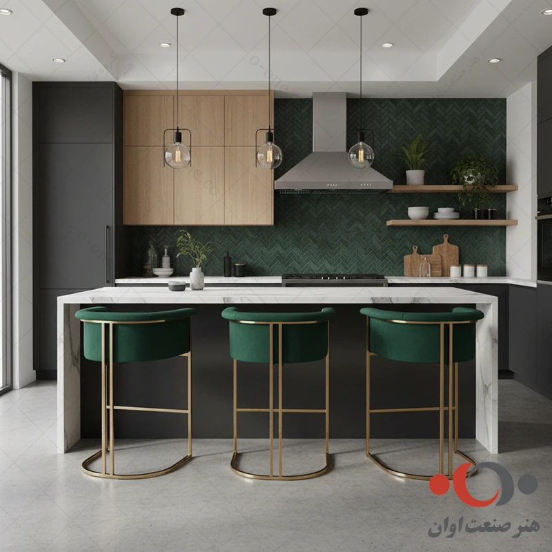 صندلی اپن سوفیا پایه طلائی