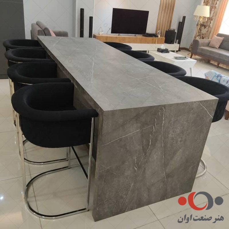 صندلی کانتر سوفیا پایه استیل