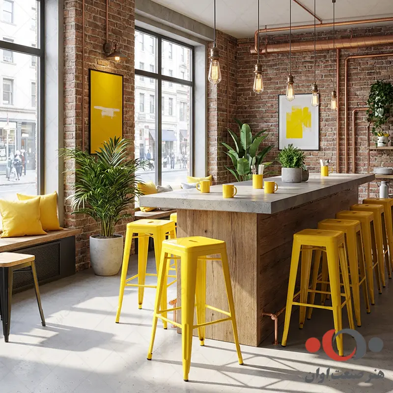 صندلی اپن تولیکس بدون پشتی مناسب کافه رستوران