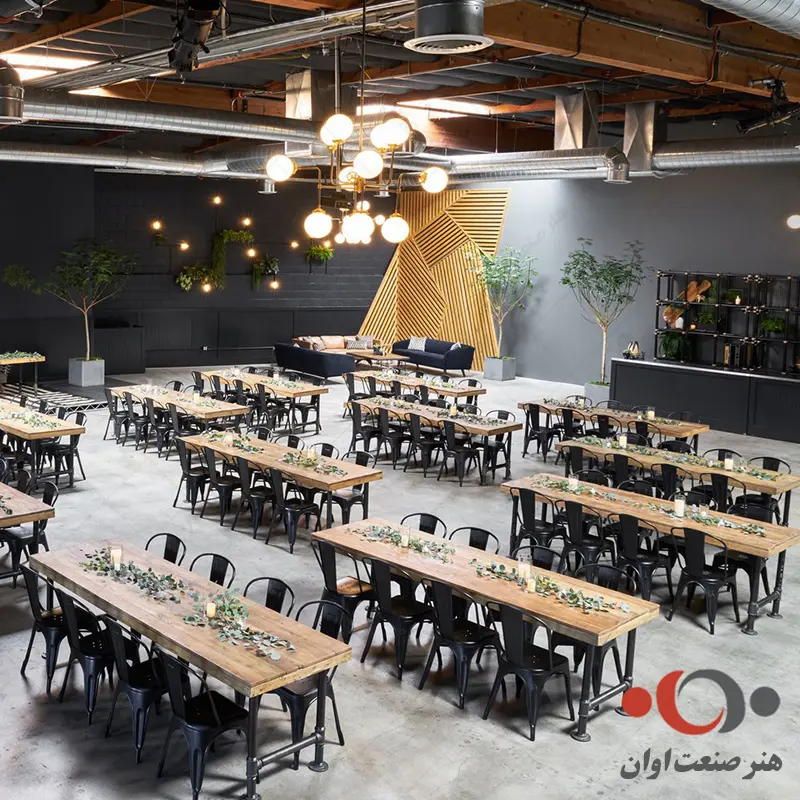 صندلی تولیکس فلزی