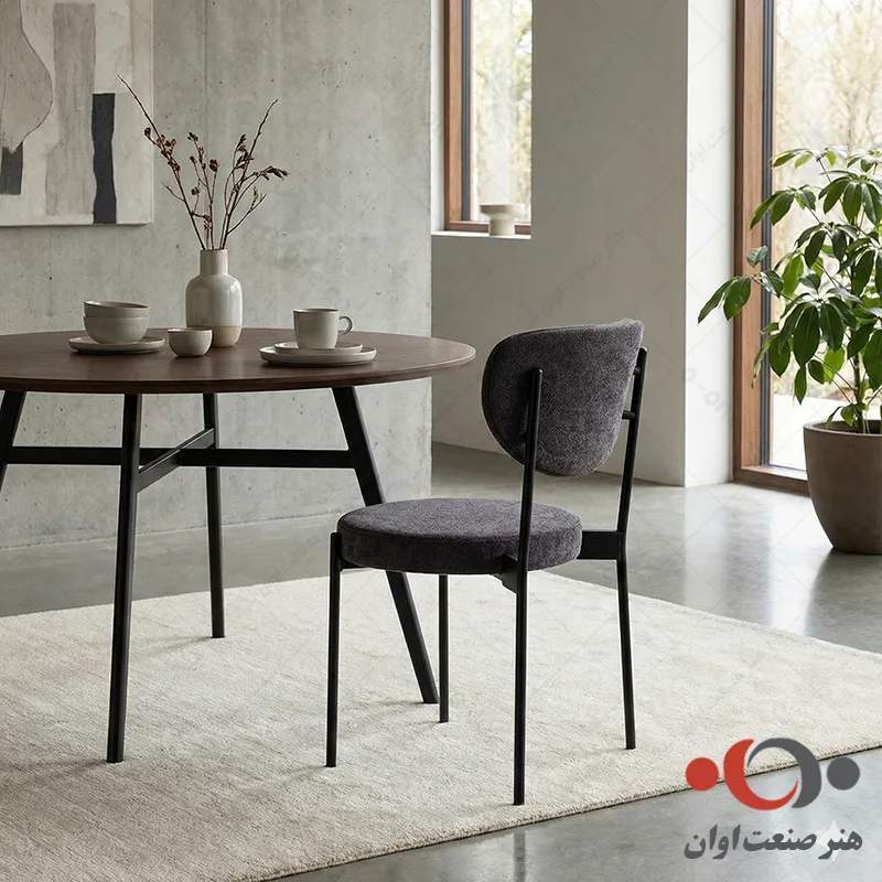 صندلی دلوین پارچه ای