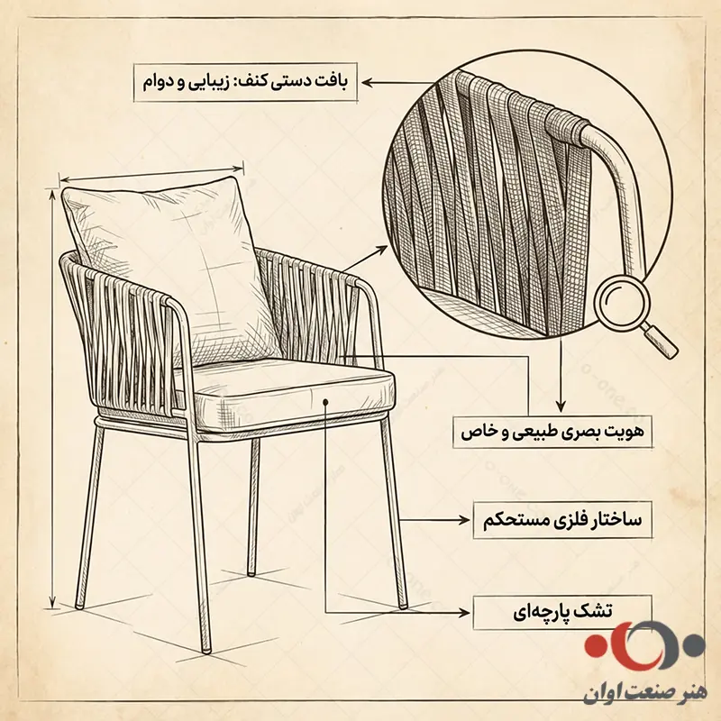 ویژگی های صندلی درسا