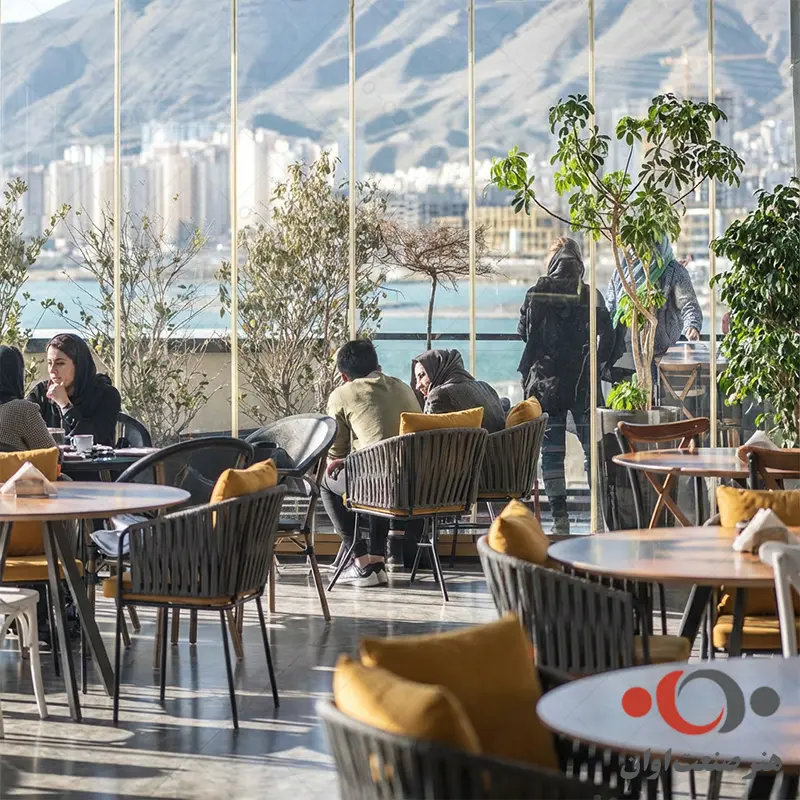 صندلی روف گاردن رستورانی مدل درسا