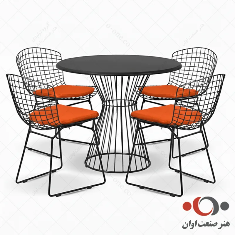 ست میز و صندلی برتویا چهار نفره
