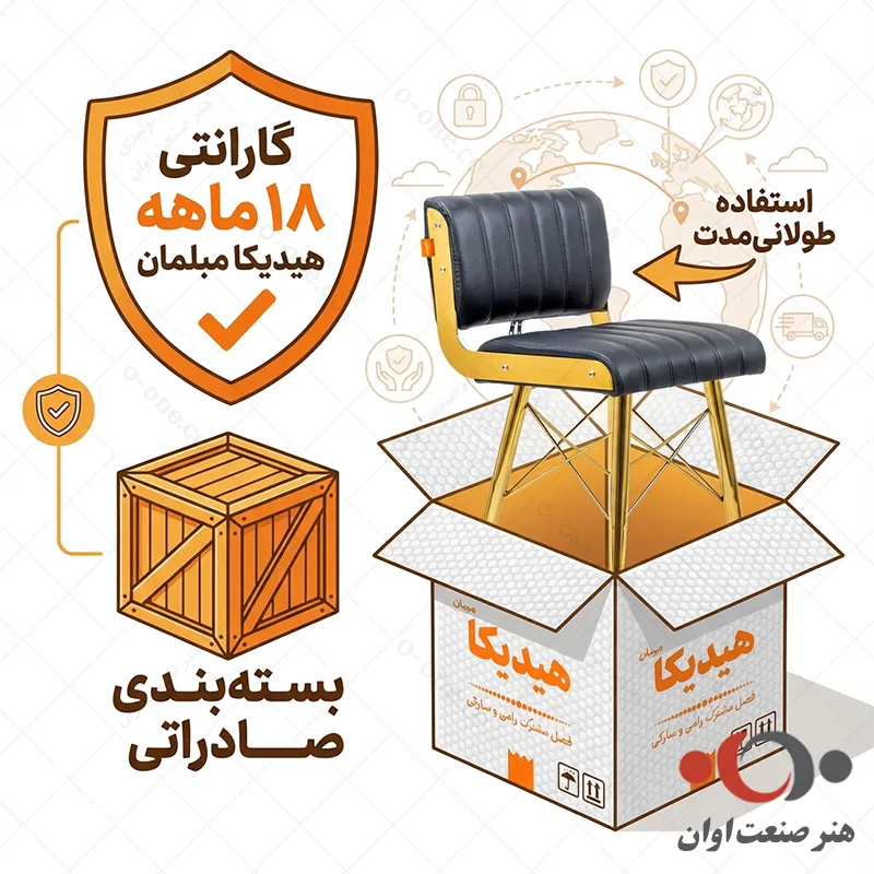 بسته بندی صندلی کوپر