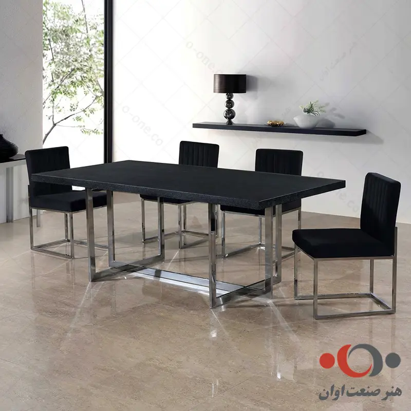 صندلی ناهارخوری آُسنا بدنه فلزی