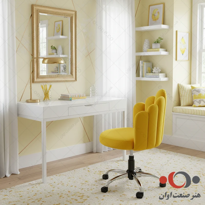 صندلی مطالعه چرخدار