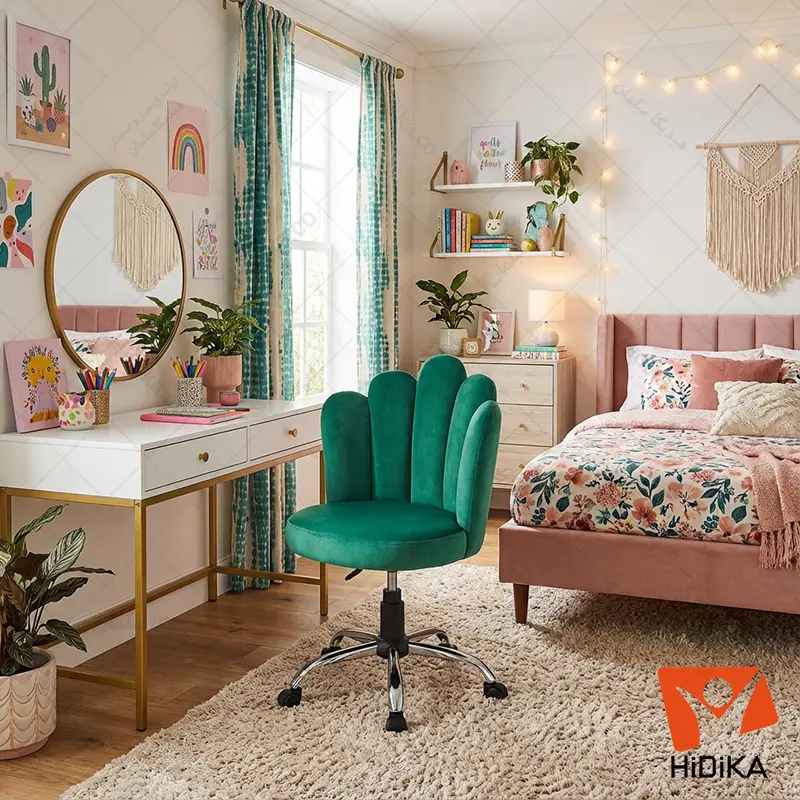 صندلی مطالعه پایه گردان