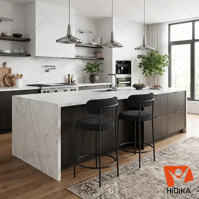 صندلی اپن آشپزخانه تیدا رنگ مشکی