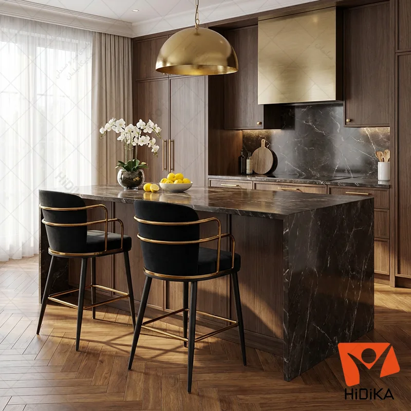 صندلی اپن آگرین پارچه مشکی