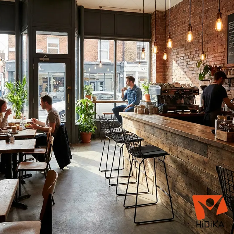 صندلی کانتر برتویا پایه فلزی