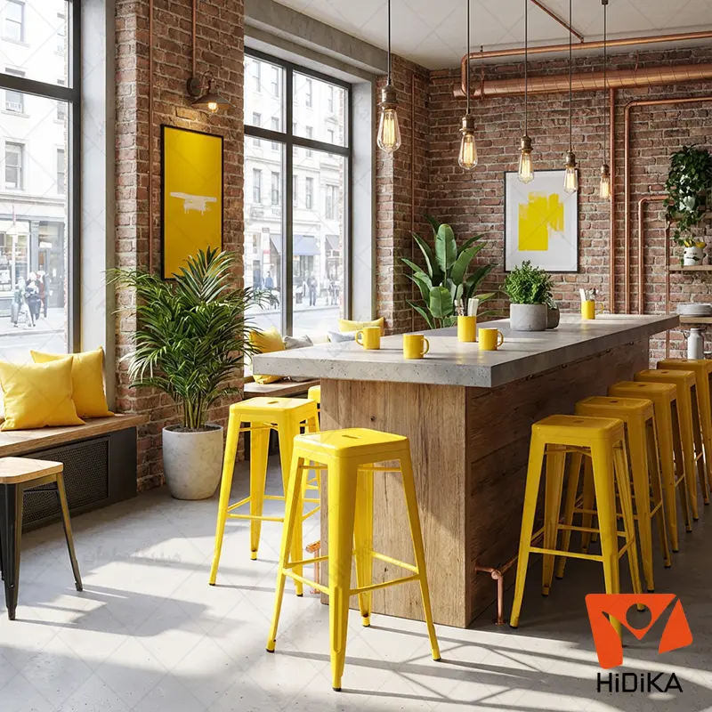 صندلی اپن تولیکس بدون پشتی مناسب کافه رستوران