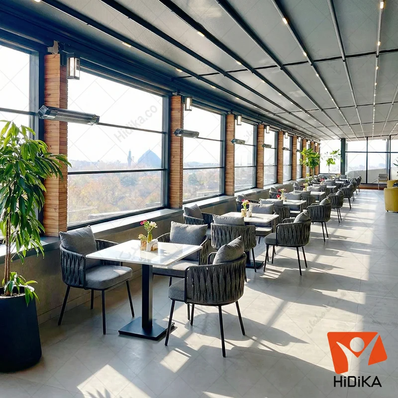 صندلی روف گاردن رستورانی آلین