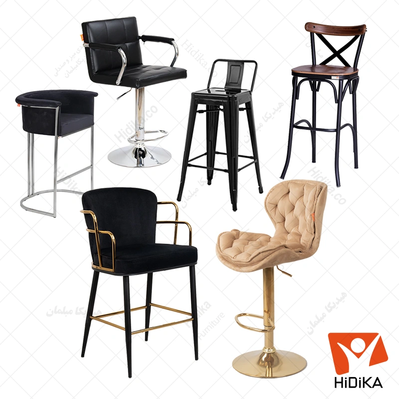 انواع صندلی اپن و کانتر