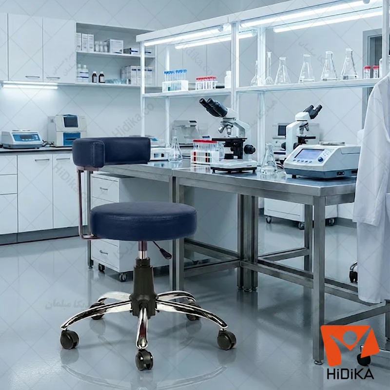 صندلی آزمایشگاهی تابوره زیمنسی