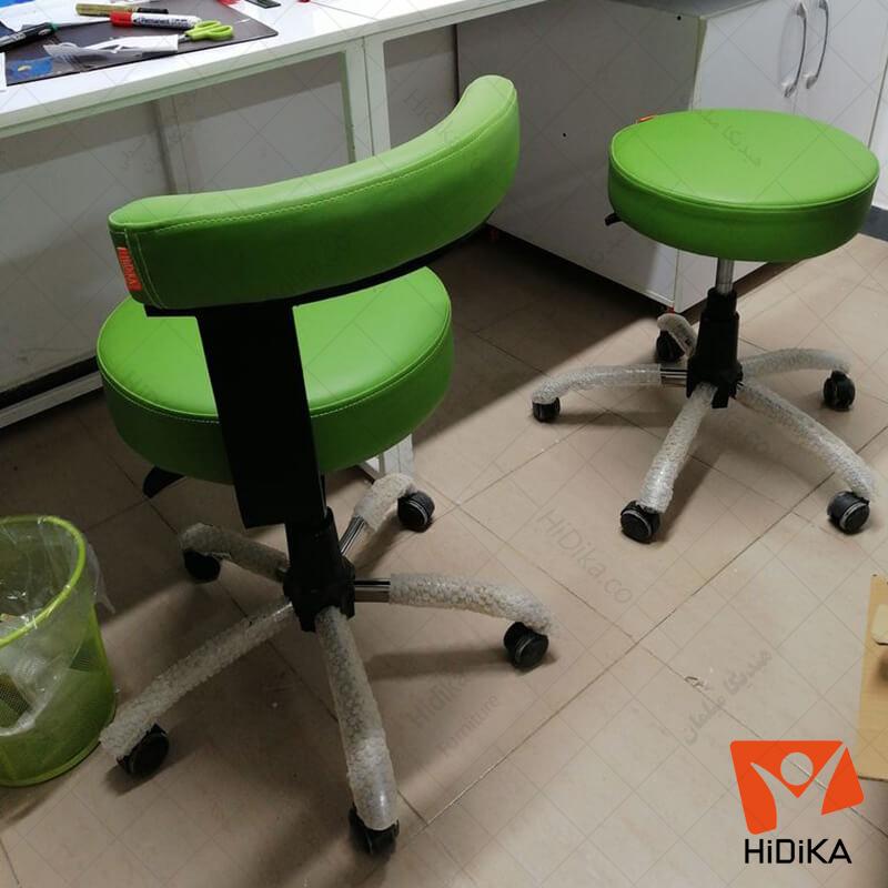 صندلی تابوره زیمنسی پایه فلزی