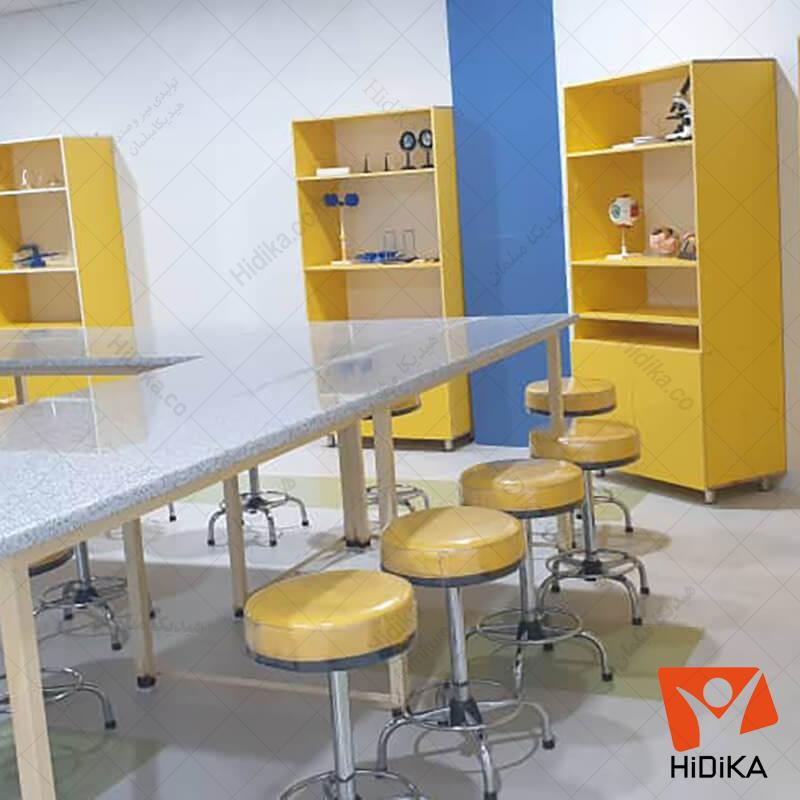 صندلی چهارپایه پیچی تابوره