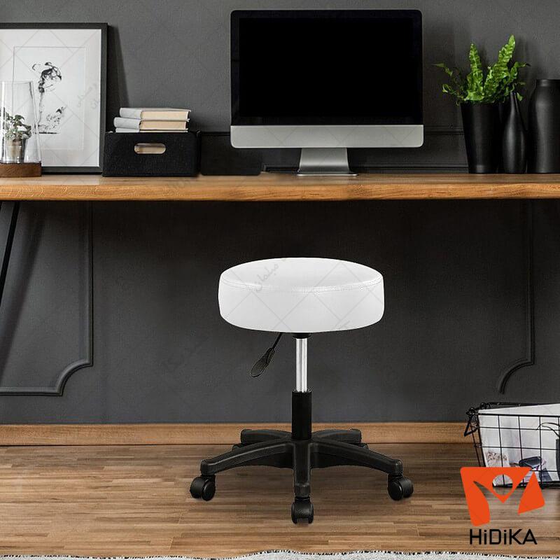 صندلی گردان تابوره پایه پلیمری