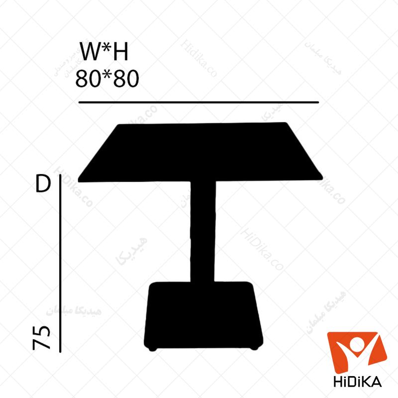 ابعاد میز سوین