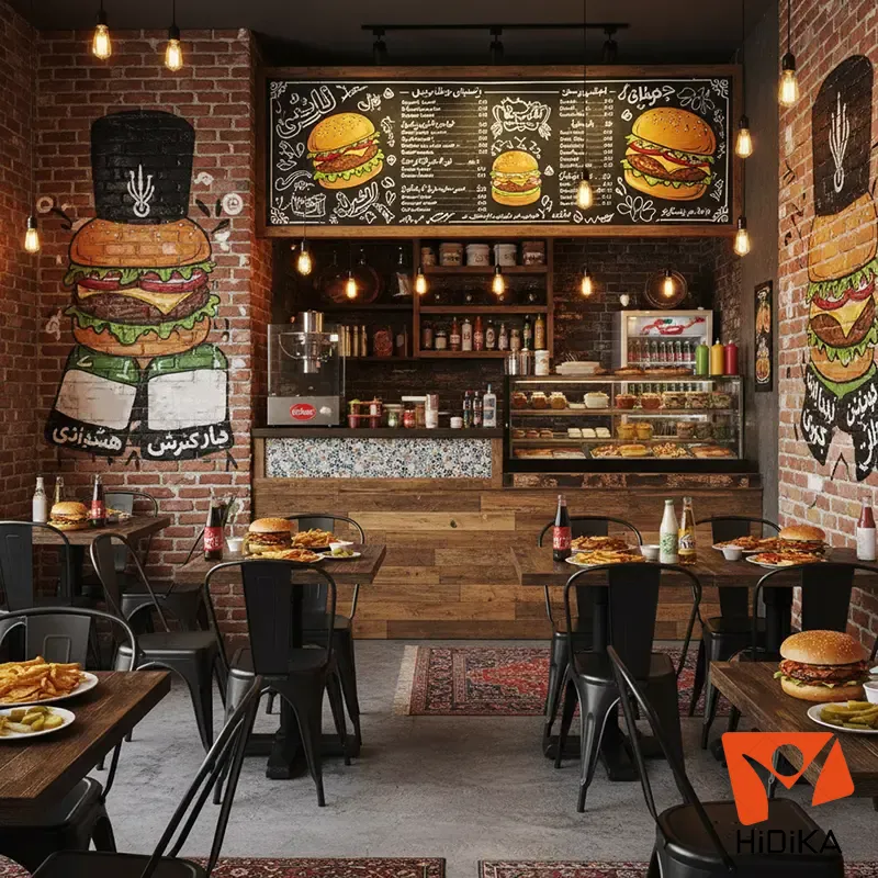 صندلی غذاخوری تولیکس مشکی