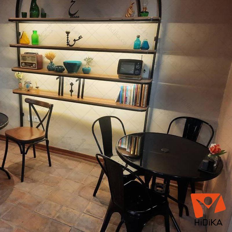 صندلی فلزی تولیکس مشکی