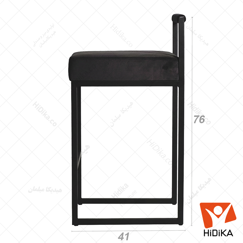 ابعاد صندلی کانتر آتوسا