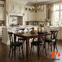 صندلی ناهارخوری تونت تشک دار