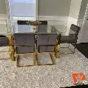 صندلی آُسنا پایه طلائی