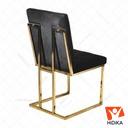 صندلی ملینا پارچه مشکی