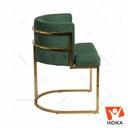 صندلی فلزی نادیا طلائی