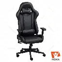 صندلی گیمینگ سری کینگ چرم مشکی