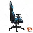 صندلی گیمینگ چرم آبی