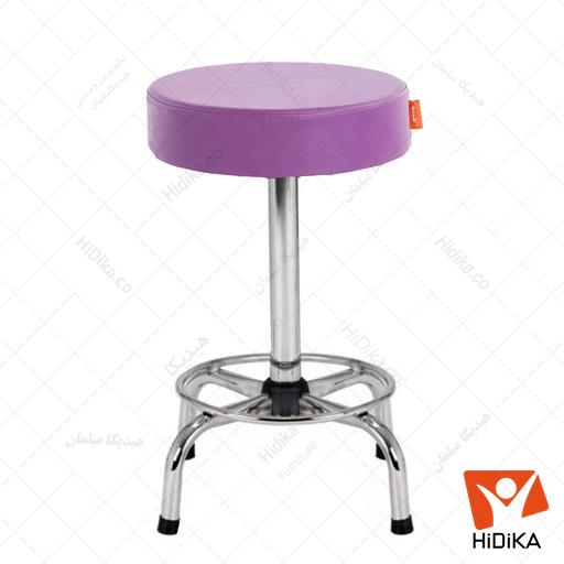 صندلی آزمایشگاهی پیچی تابوره